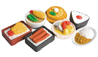 Iwako Assorted Eraser Japanese Food