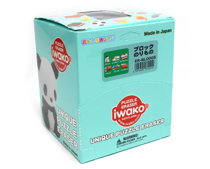 Iwako Assorted Eraser Block Vehicle