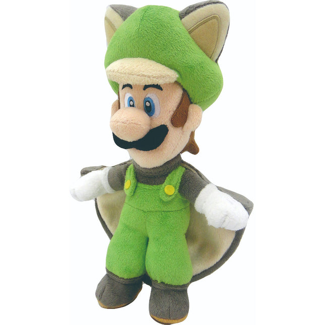 Mario: Flying Squirrel Luigi 9" Plush