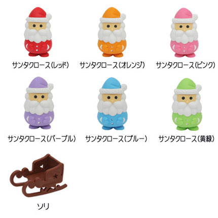 Iwako Assorted Eraser Santa Claus