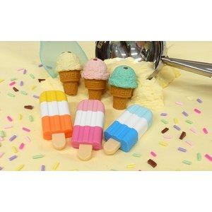 Iwako Assorted Eraser Ice Cream Shop
