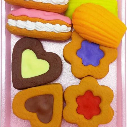 Iwako Blister Eraser Cookie Set (pack of 10)