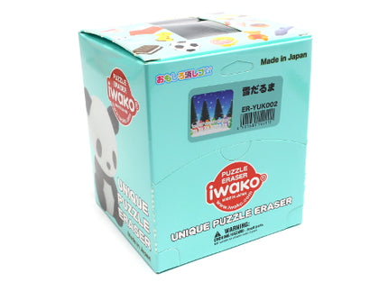Iwako Assorted Eraser Snowman