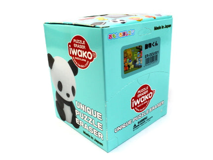 Iwako Assorted Eraser Cute Animal Set (Teddy Bear, Rabbit & Dog)