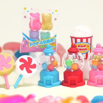 Iwako Assorted Eraser Colorful Sweets